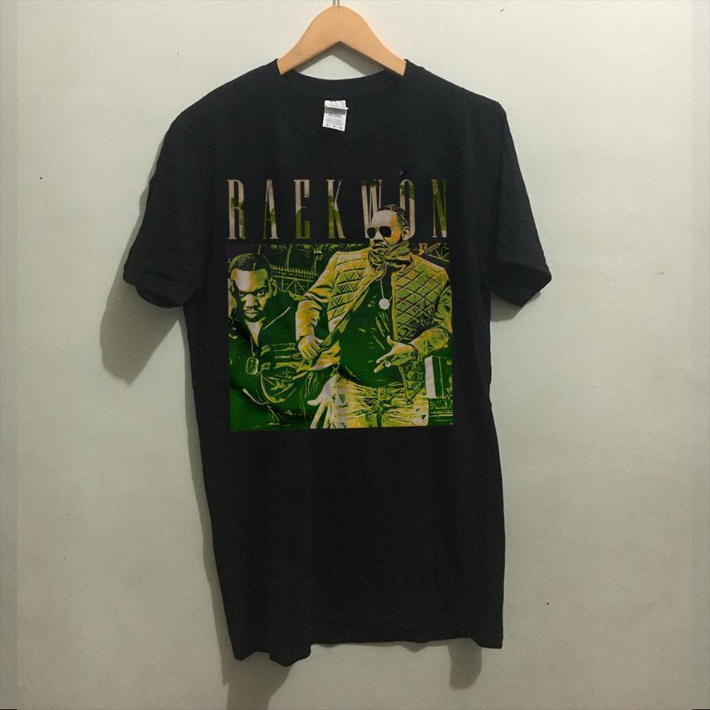 Raekwon Graphics Hip Hop T-shirt - Unisex Black T-Shirt